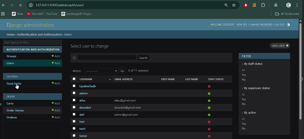 Food Ordering System in Django with PayPal Integration-6