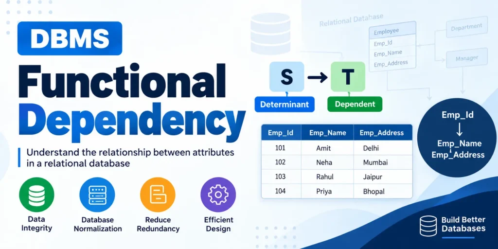 Functional Dependency in DBMS