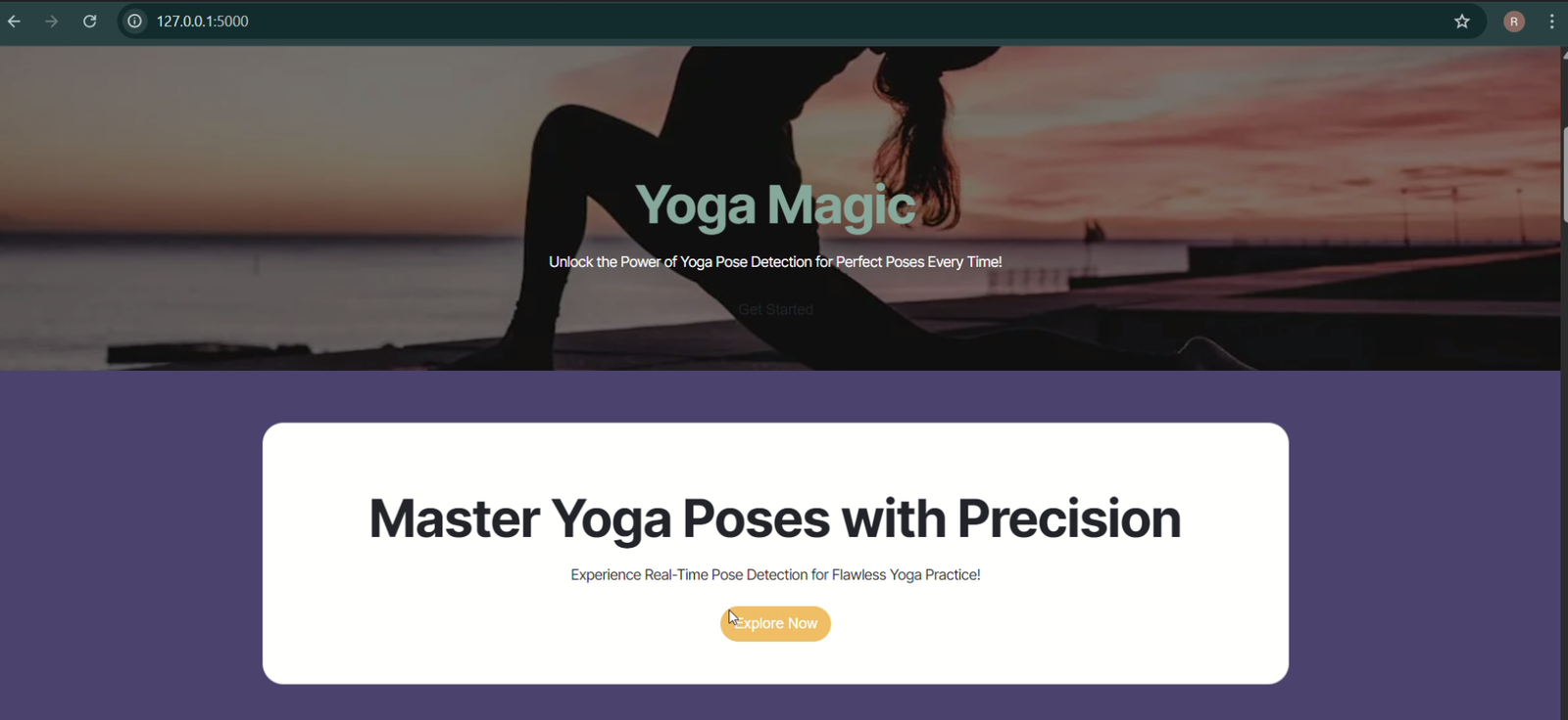 Posture Detection Using Machine Learning