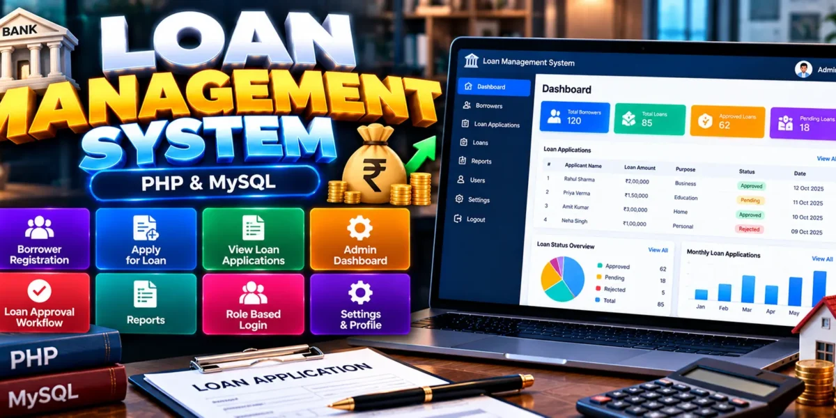 Loan Management System Using PHP and MySQL