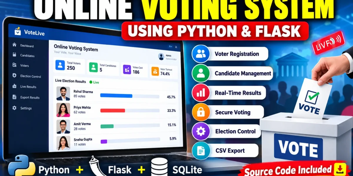 Online Voting System Using Python