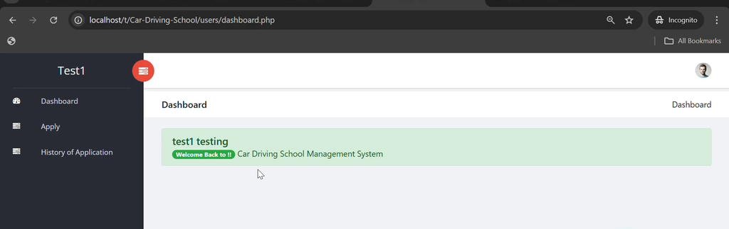Best Car Driving School Management System Using PHP and MySQL