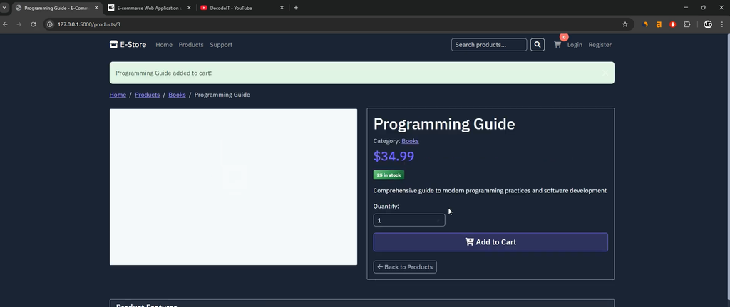 E-commerce Website using Python