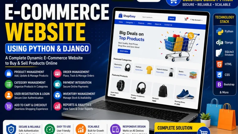 E-commerce Website using Python