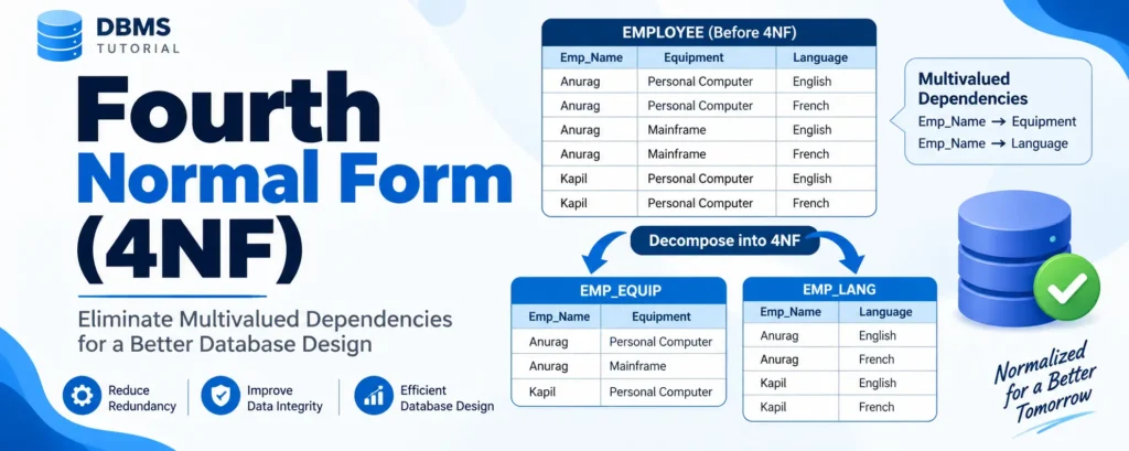 Fourth Normal Form
