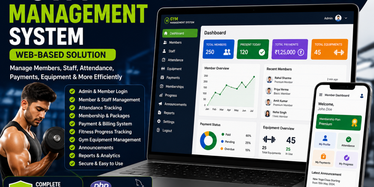 Gym Management System Using PHP
