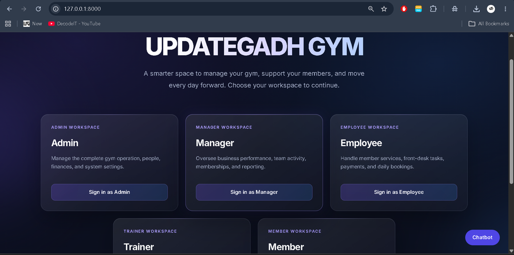 Home page