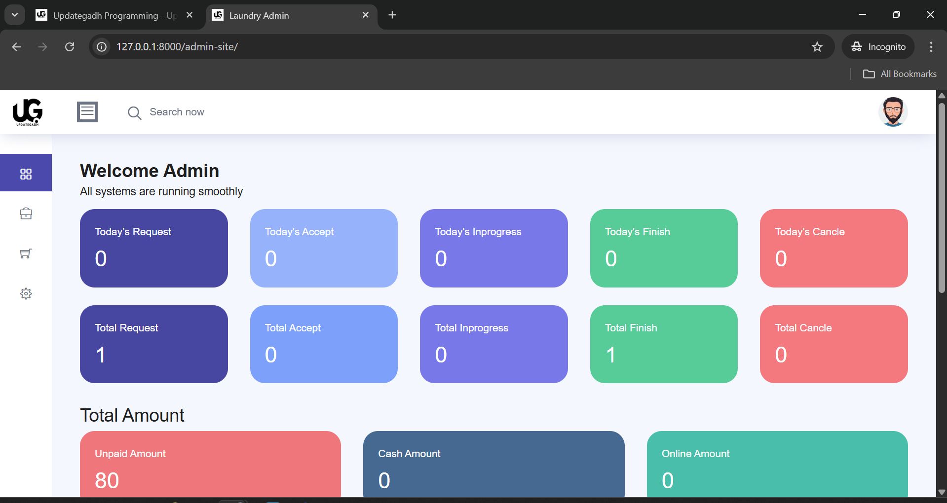 Laundry Management System