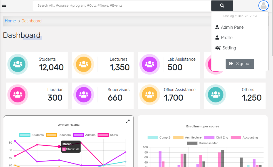 Learning-Management-System-2-1 Best Learning Management System (LMS) using Django — Course, Quiz, Results & Payments