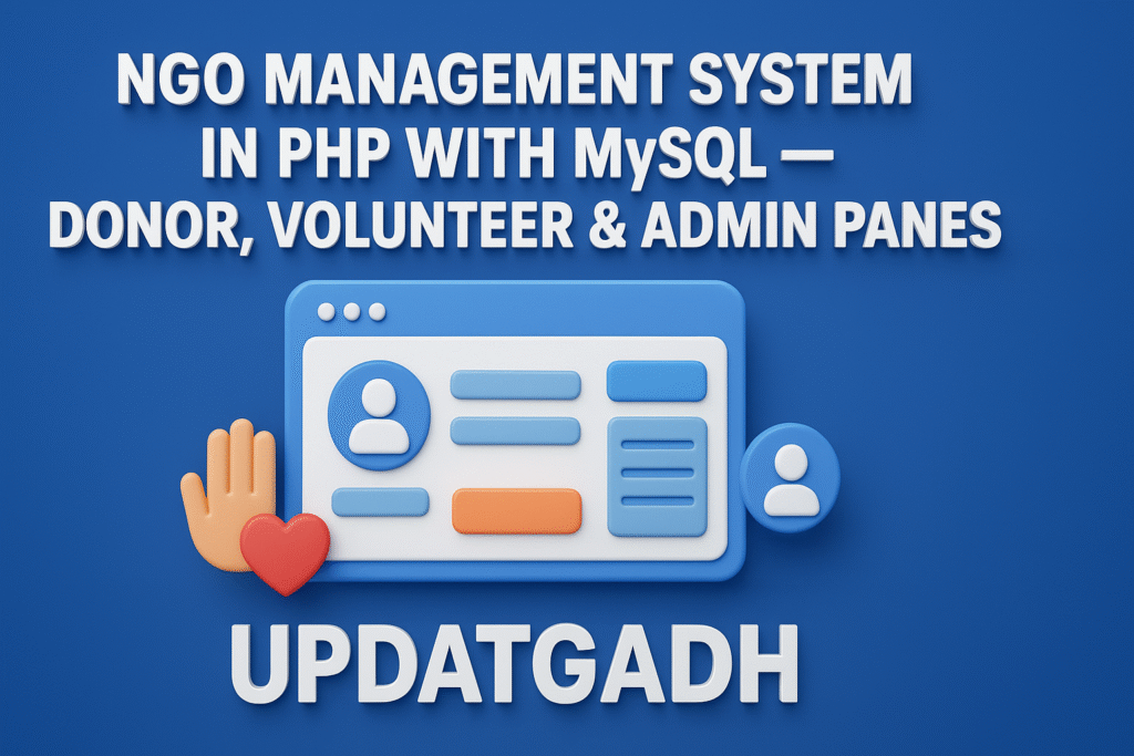 Online Voting Management System in PHP and MySQL
