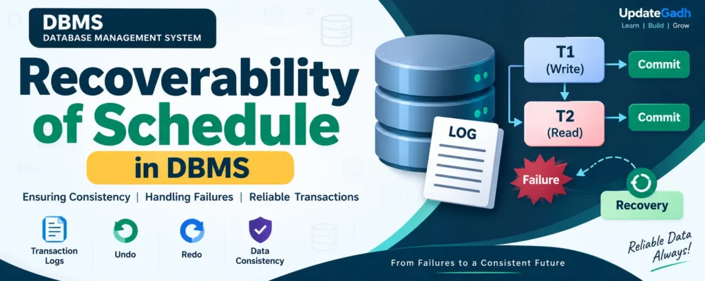 Recoverability of Schedule in DBMS