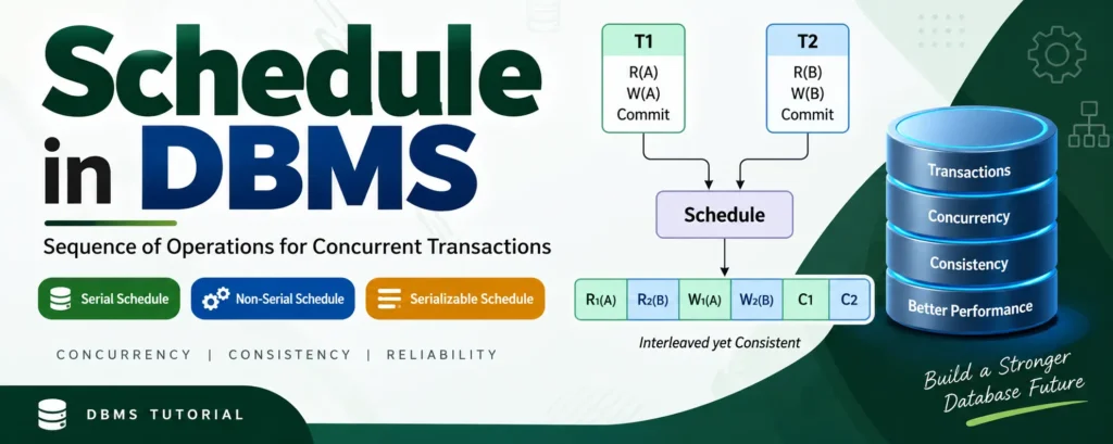 Schedule in DBMS