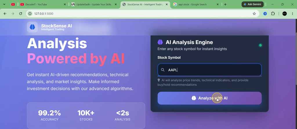 Stock Price Prediction Using Machine Learning