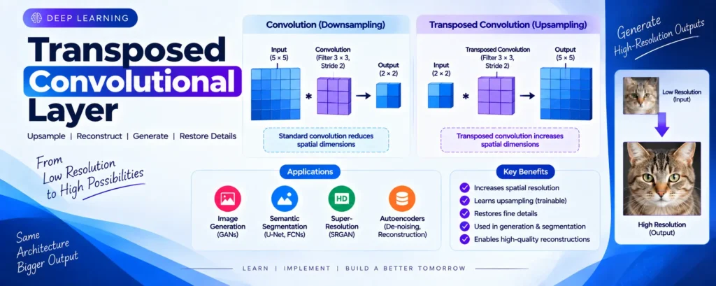 Transposed Convolutional Layer