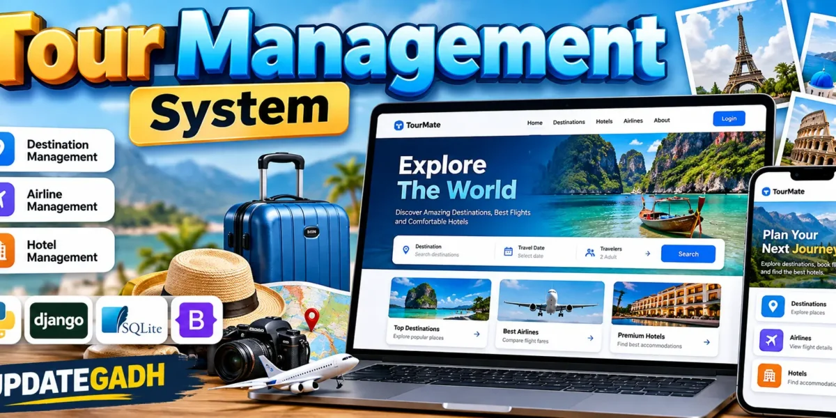 Tour Management System Using Python and Django