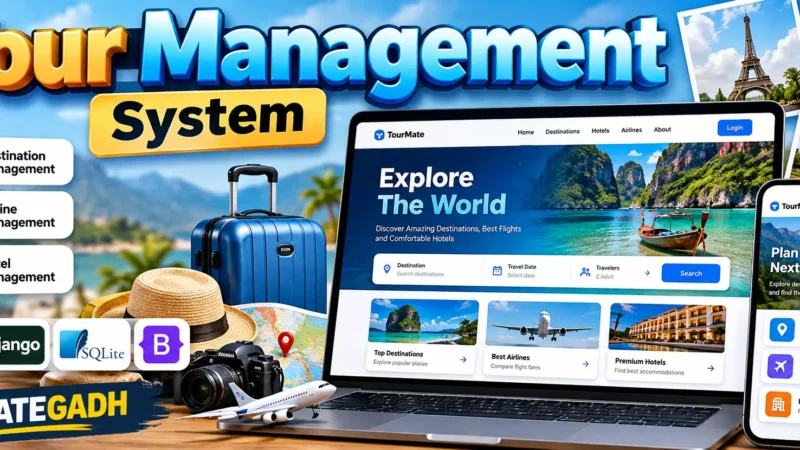 Tour Management System Using Python and Django