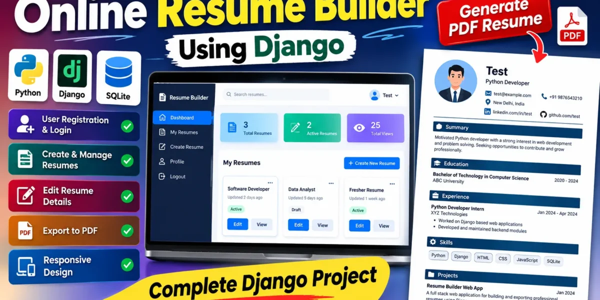 Online Resume Builder using Python Django (5)