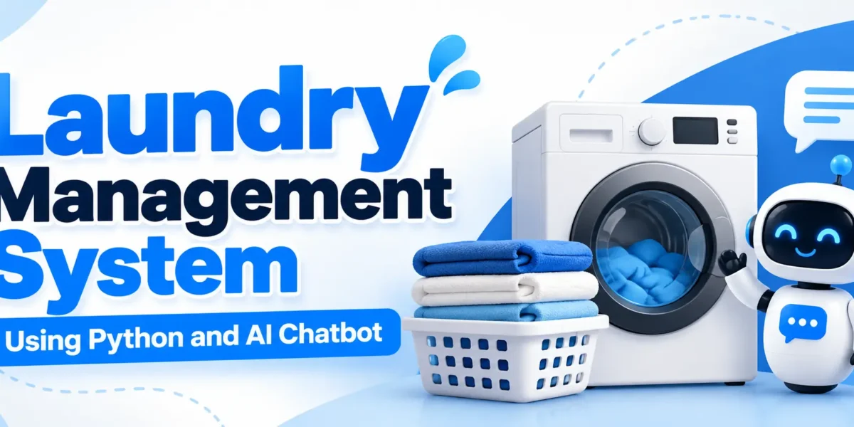 Laundry Management System Using Python and AI Chatbot
