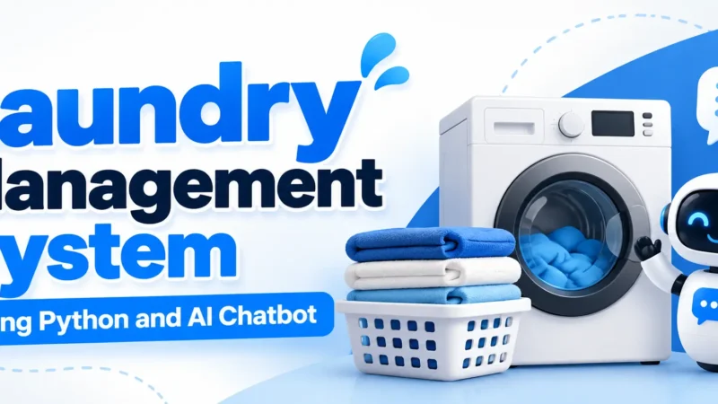 Laundry Management System Using Python and AI Chatbot