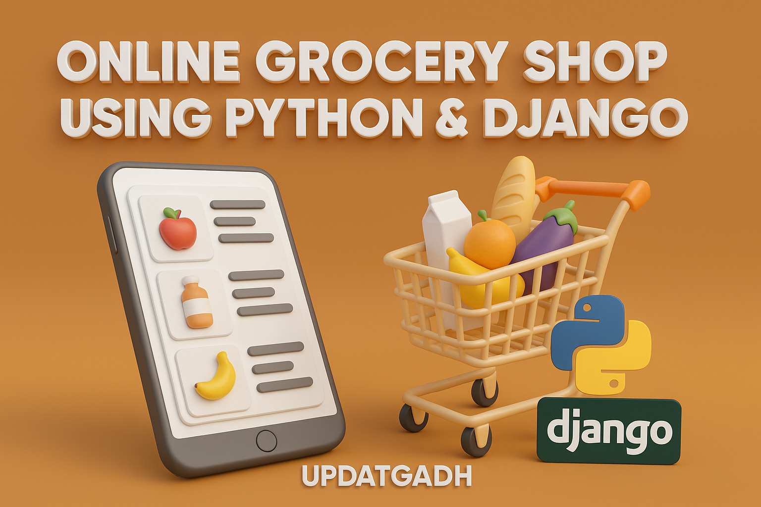 Best Online Grocery Shop Using Python & Django