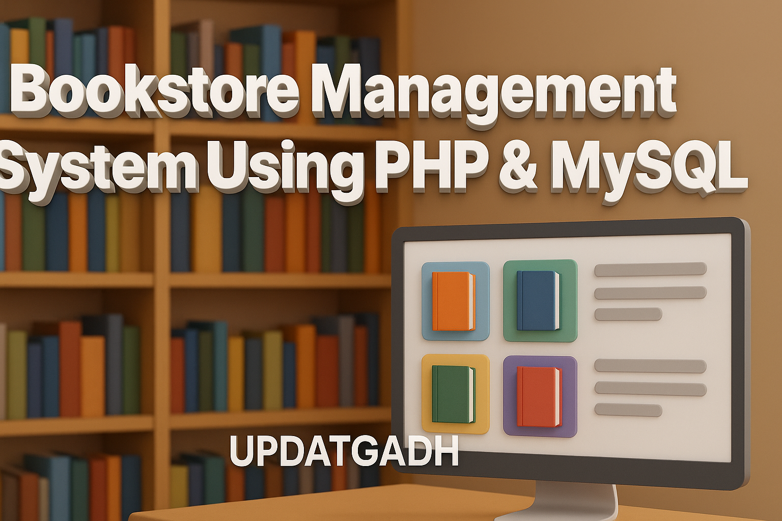 Bookstore Management System Using PHP & MySQL