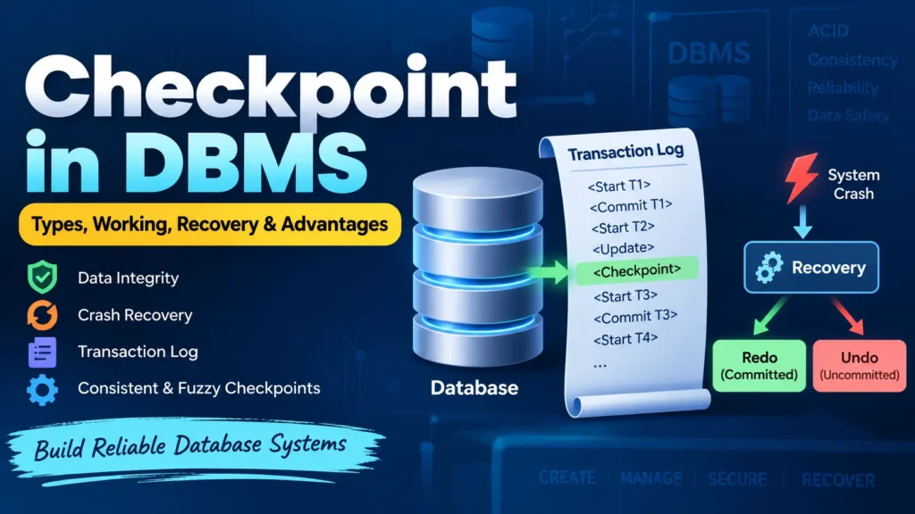 Checkpoint in DBMS