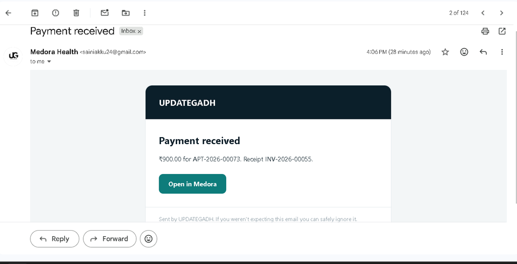 Doctor Appointment Management System Using Python and Django
