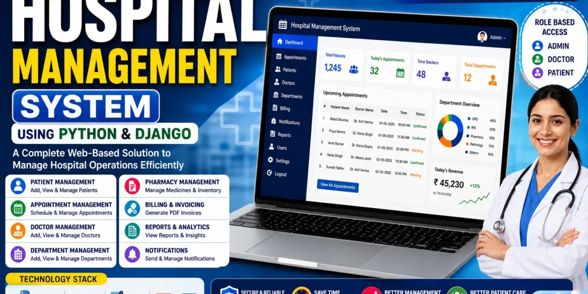 Hospital Management System python