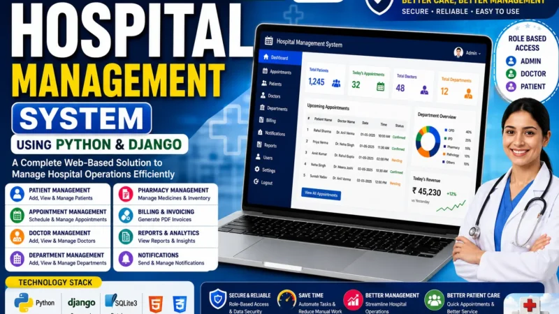 Hospital Management System python