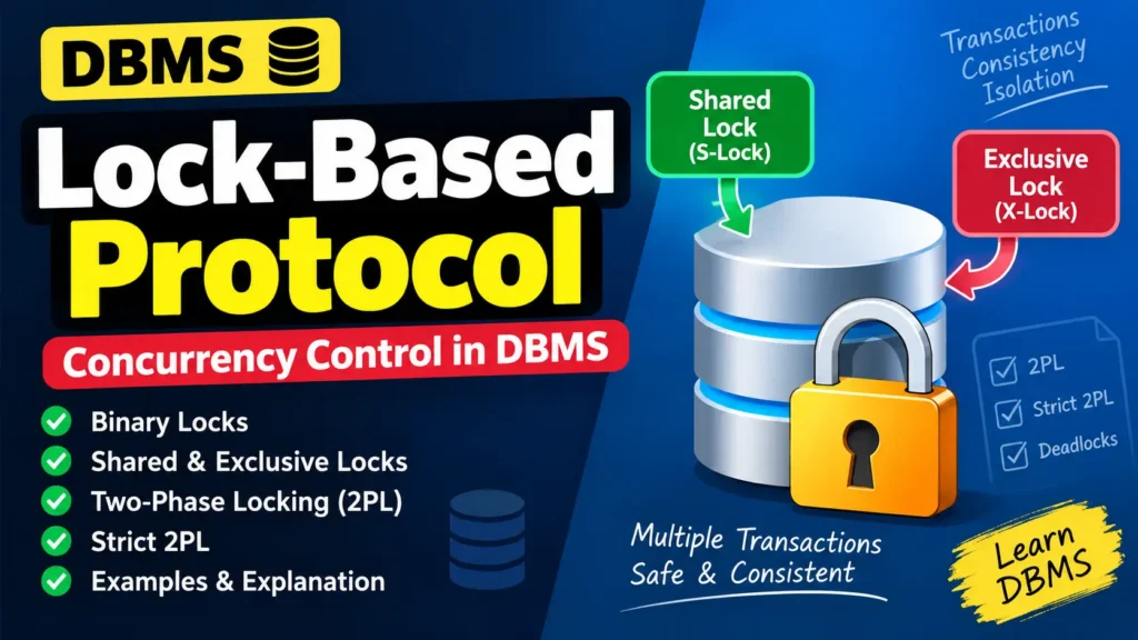 Lock-Based Protocol