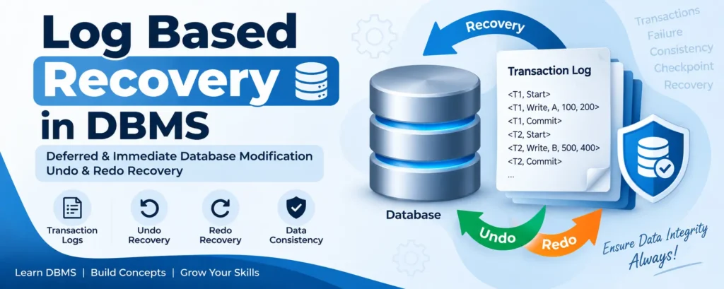 Log Based Recovery