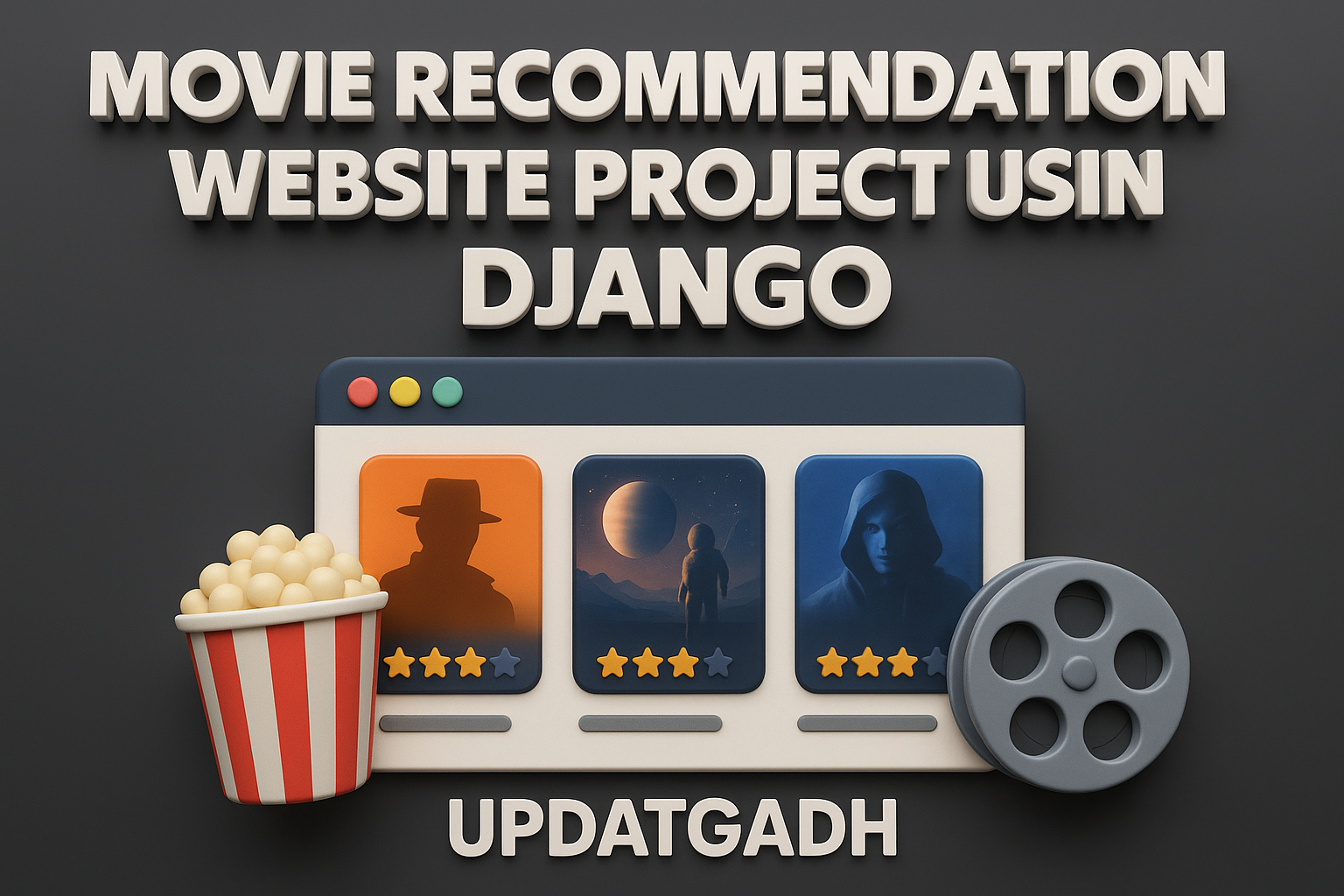 Movie Recommendation Website Project using Django