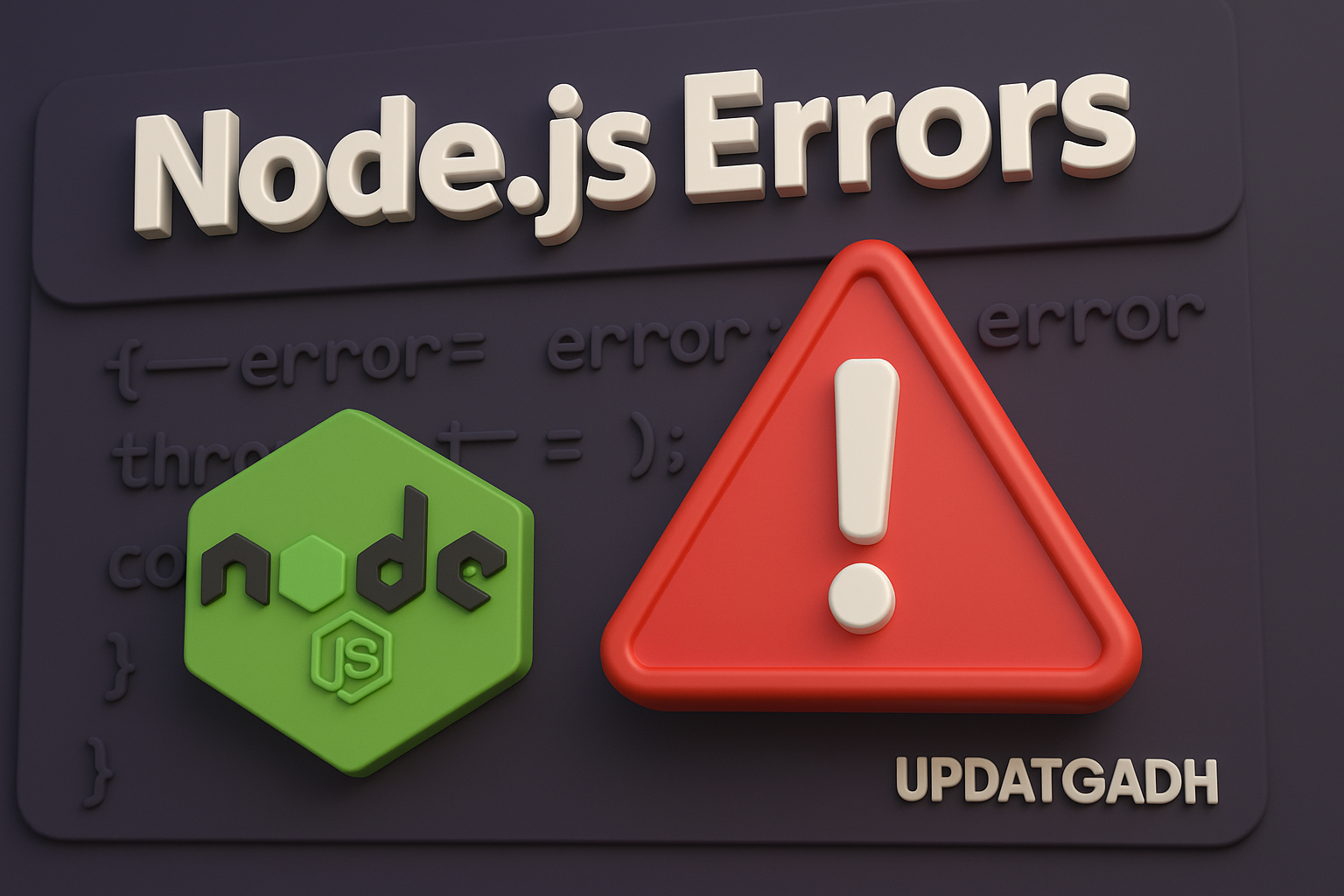Node.js Errors