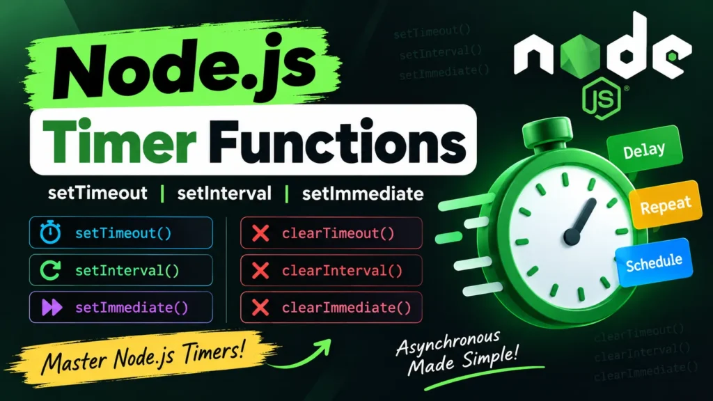 Node.js Timer Functions
