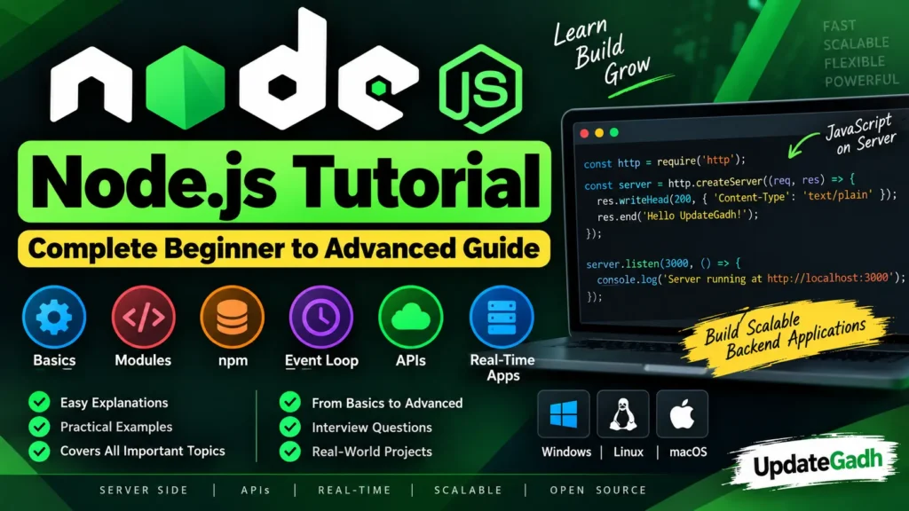 Node.js Tutorial