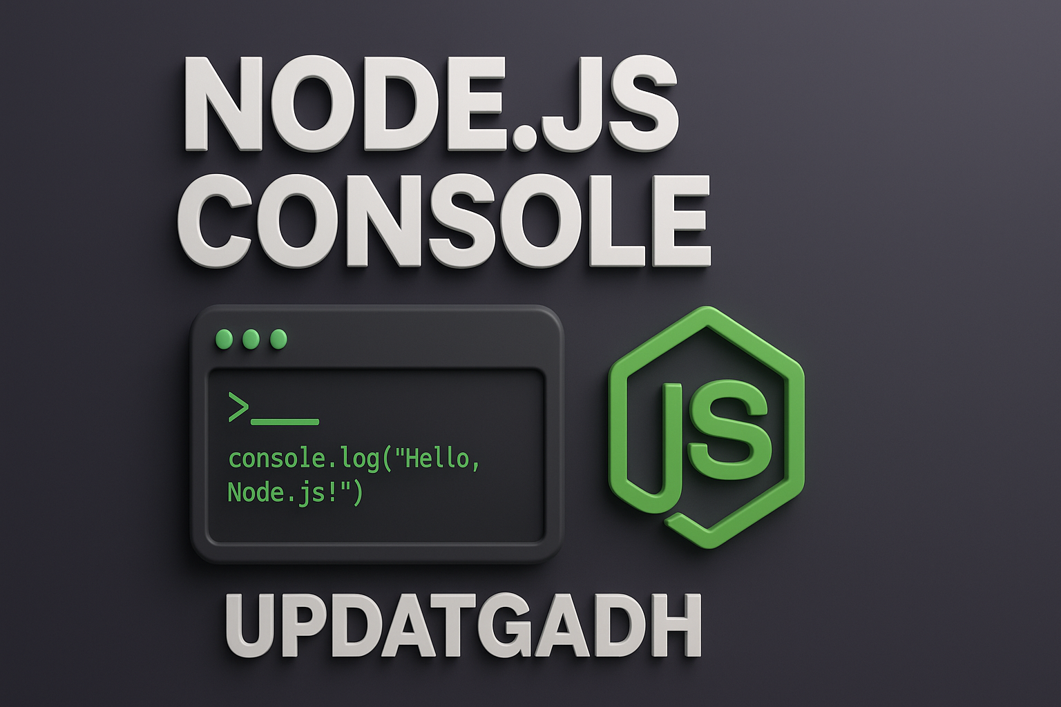 Nodejs ConsoleNodejs Console