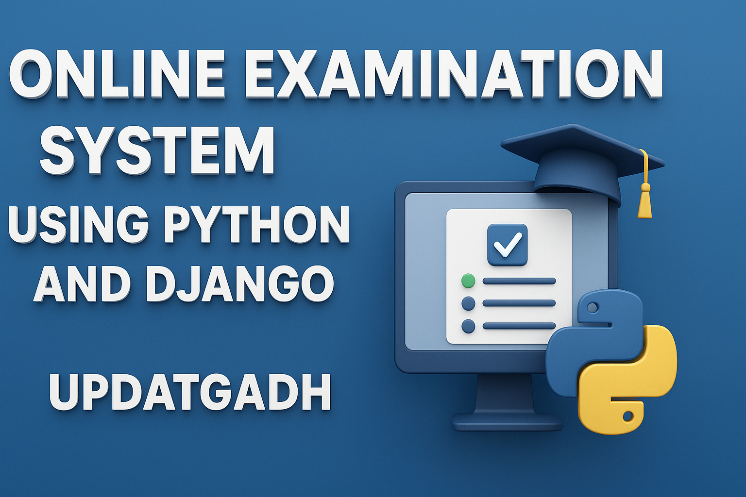 Online Examination System using Python and Django