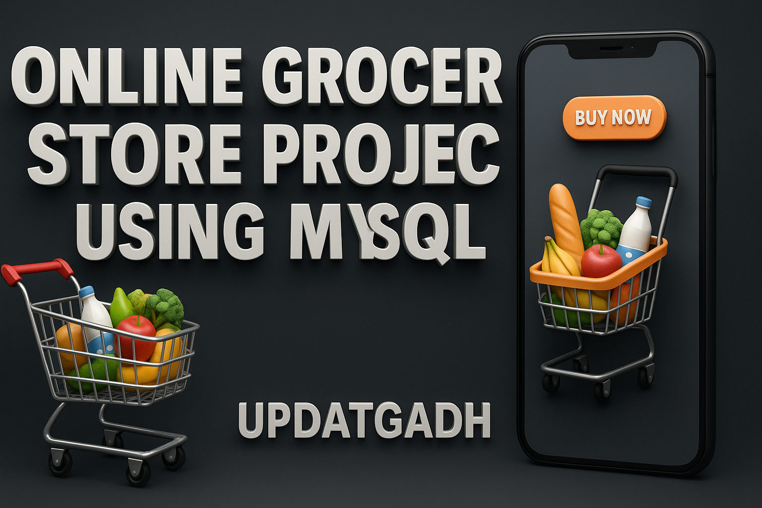 Online Grocery Store Project Using PHP & MYSQL