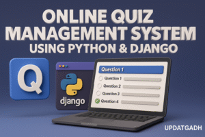 Online Quiz Management System Using Python & Django