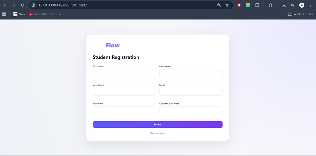 Online Quiz Management System Using Python and Django