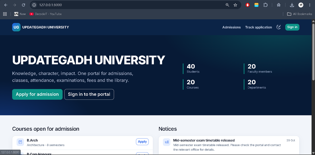 University Management System in Python and AI Chatbot-1
