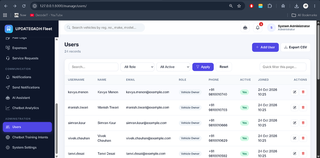 Vehicle Management System Using Python and AI Chatbot-admin 3