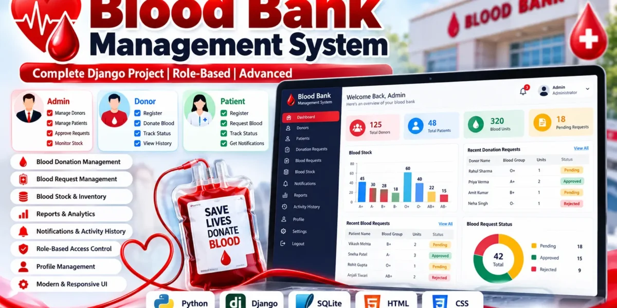 Blood Bank Management System Using Python