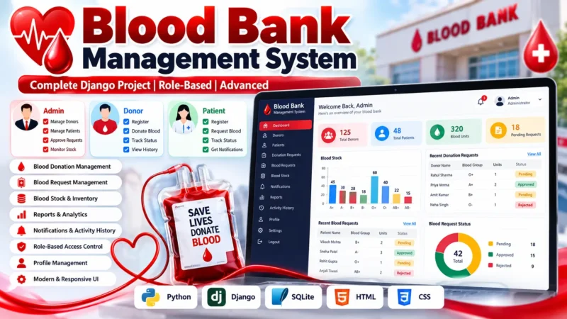 Blood Bank Management System Using Python