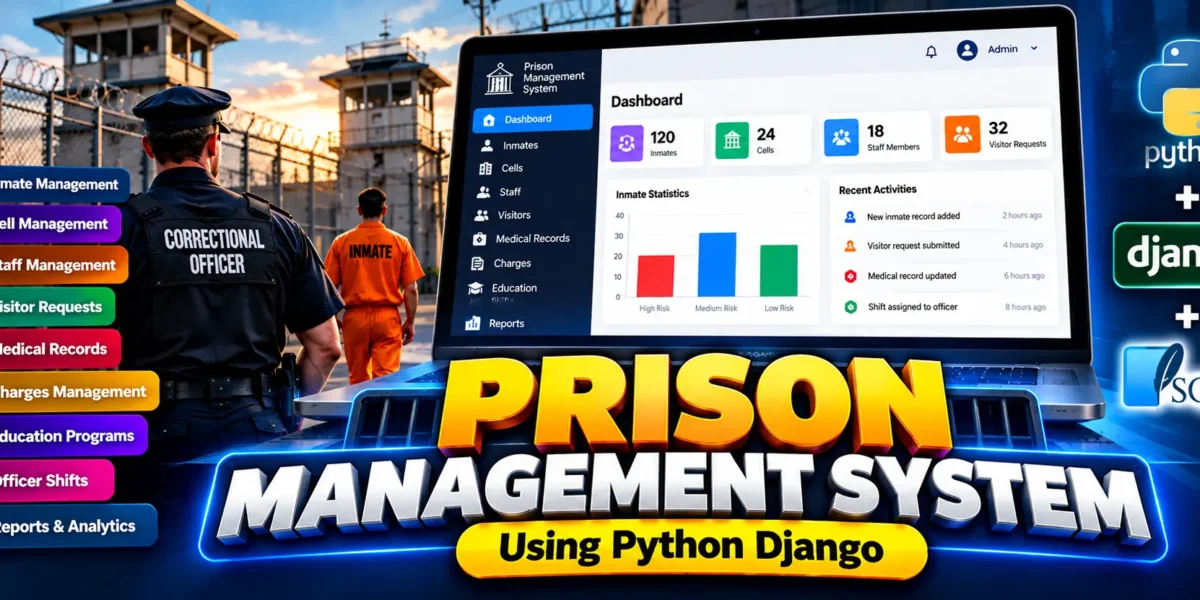 Prison Management System Using Python Django