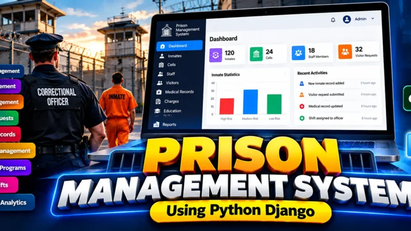 Prison Management System Using Python Django