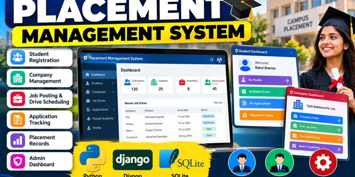 Placement Management System Using Django and SQLite