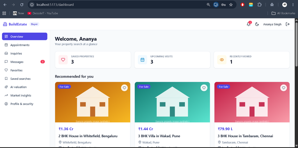 AI-Powered Real Estate Management System Using MERN Stack-13