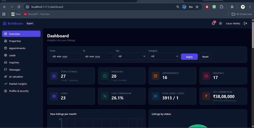 AI-Powered Real Estate Management System Using MERN Stack-10