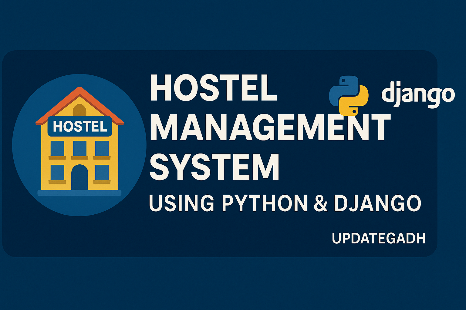 Best Hostel Management System Using Python & Django